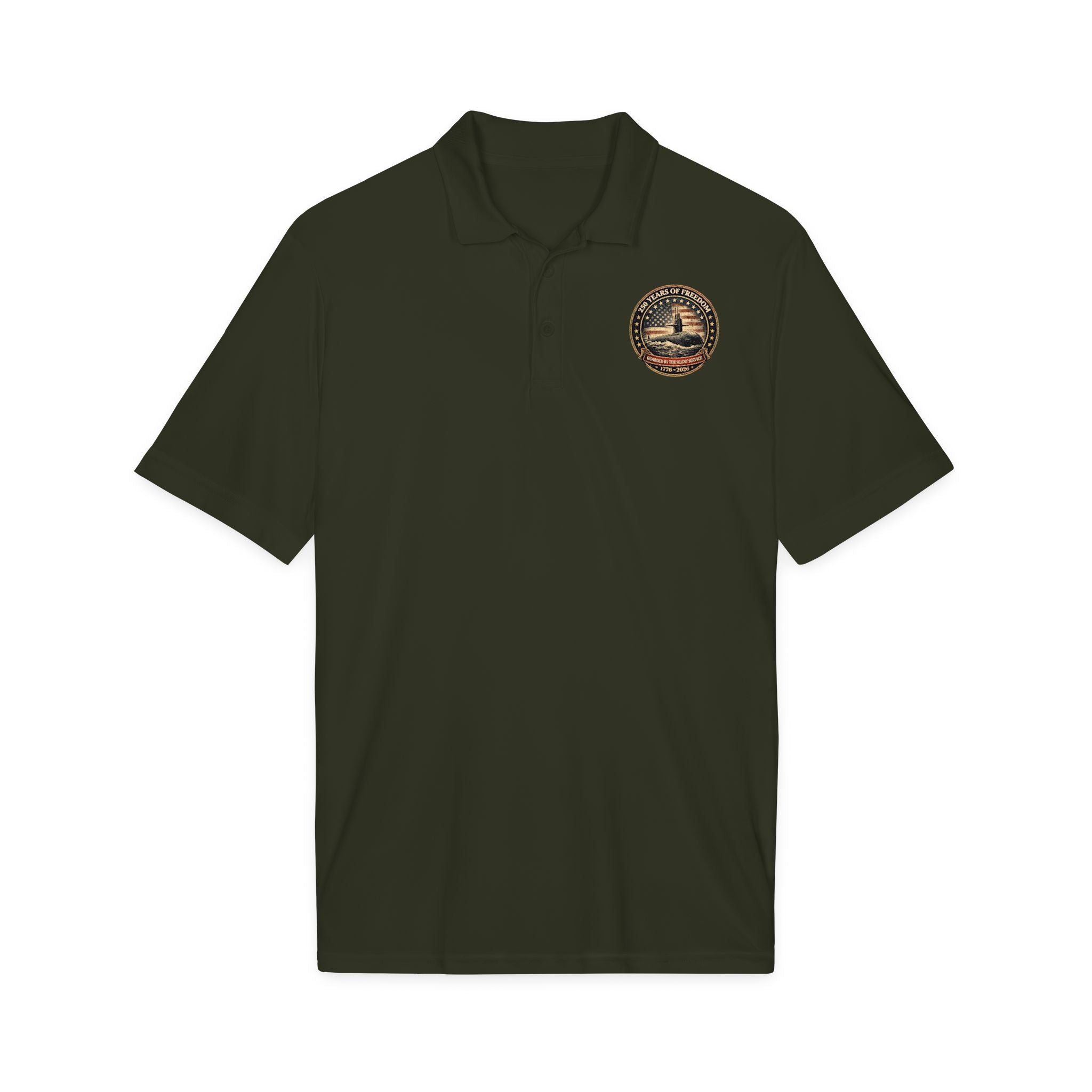 America 250 Navy Submarine Lightweight Polo