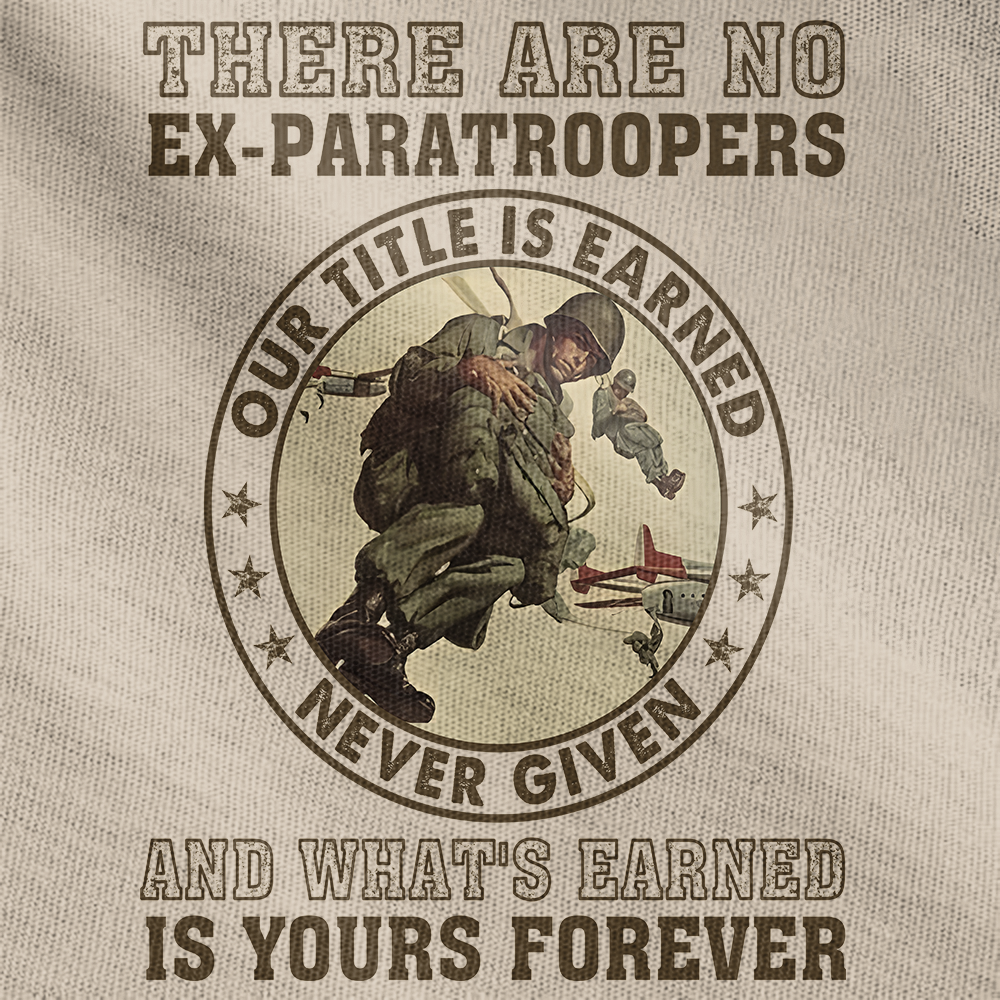 There's No Ex-Paratroopers Tactical Polo Shirt