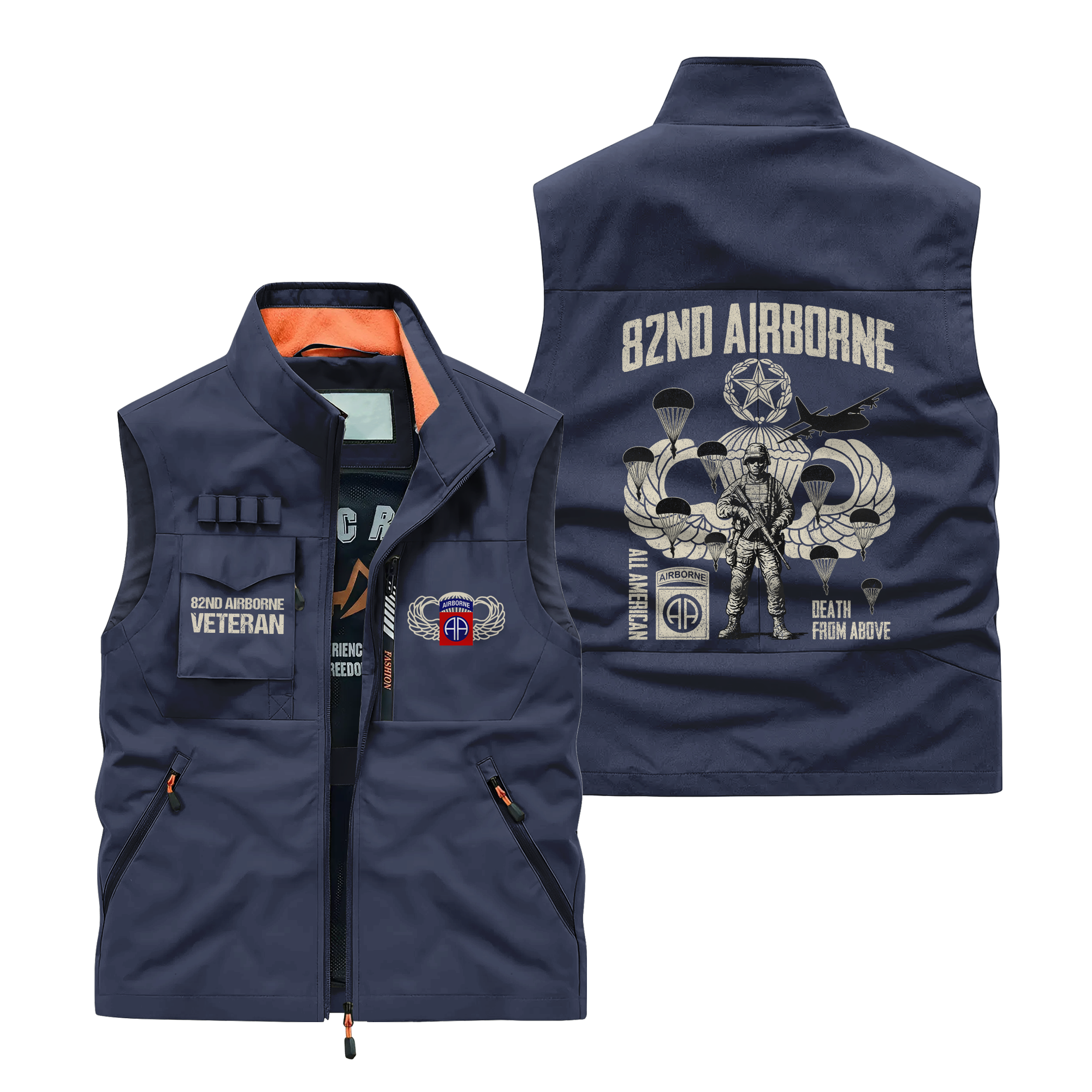 82nd Airborne Death From Above Pocket Vest
