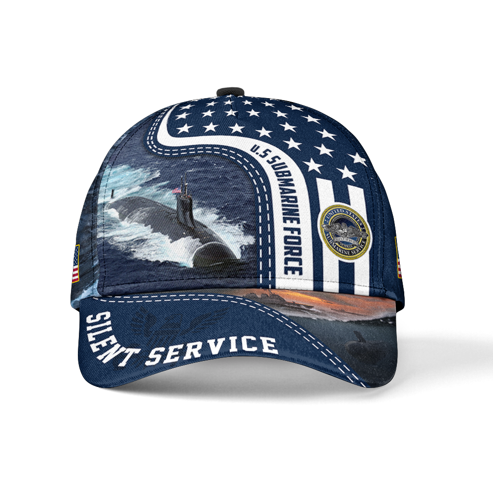 Navy Submarine Silent Service Classic Cap