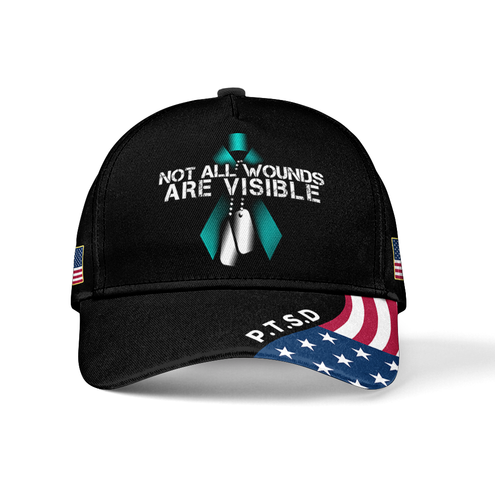 PTSD Not All Wounds Are Visible Classic Cap