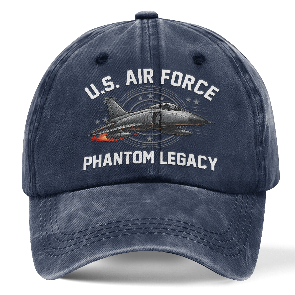 Personalizable Air Force Washed Cap