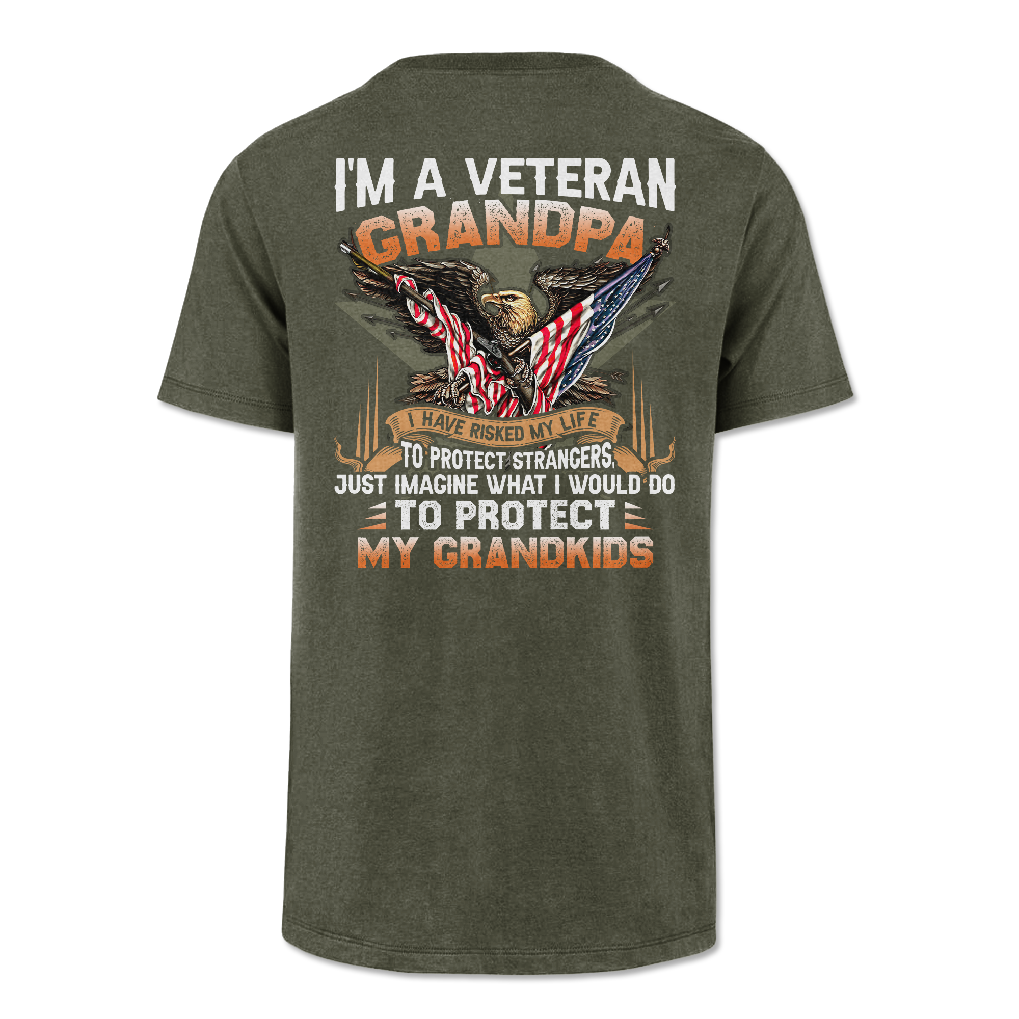 I'm A Veteran Grandpa Classic Tee