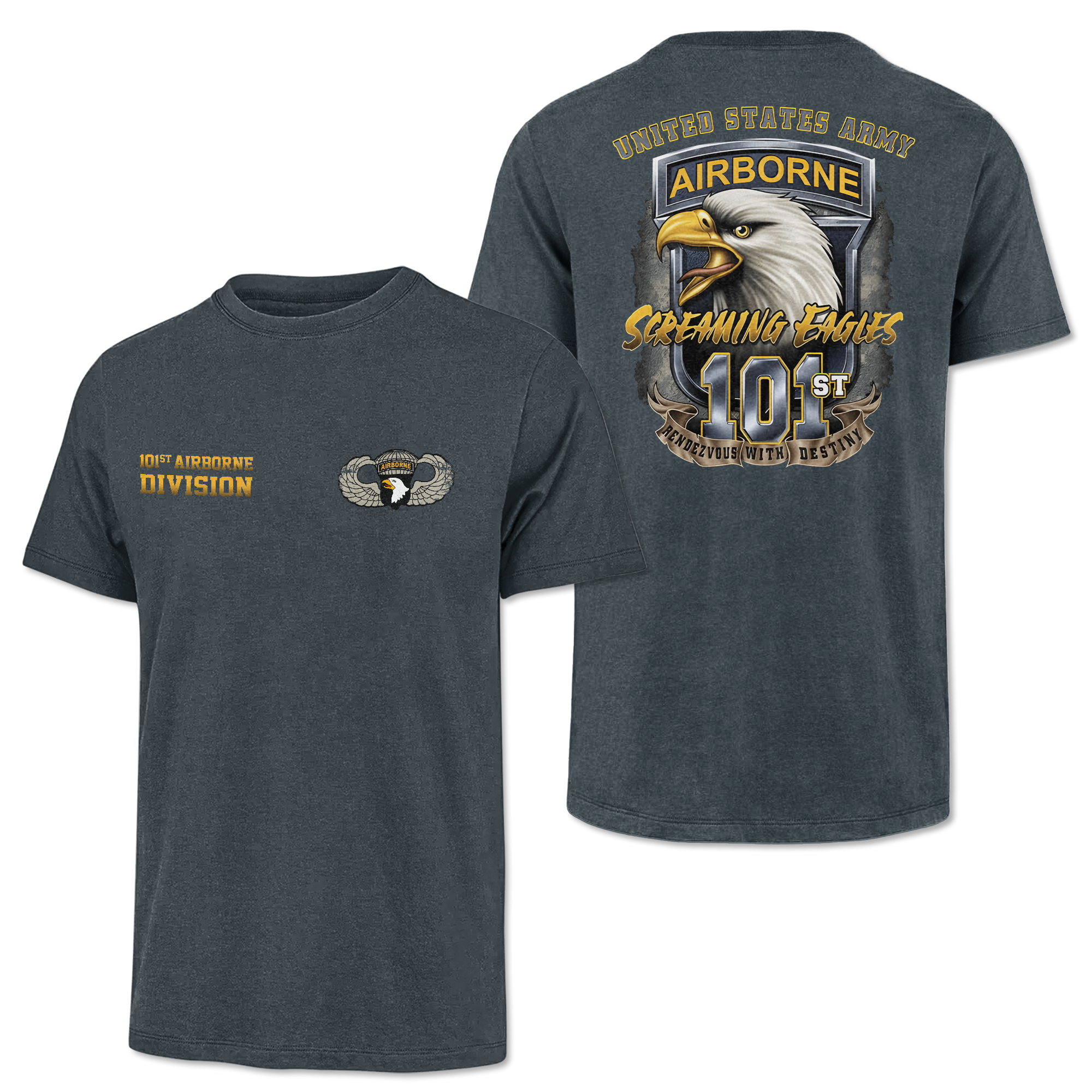 101st Airborne Division Double Sided Classic Tee
