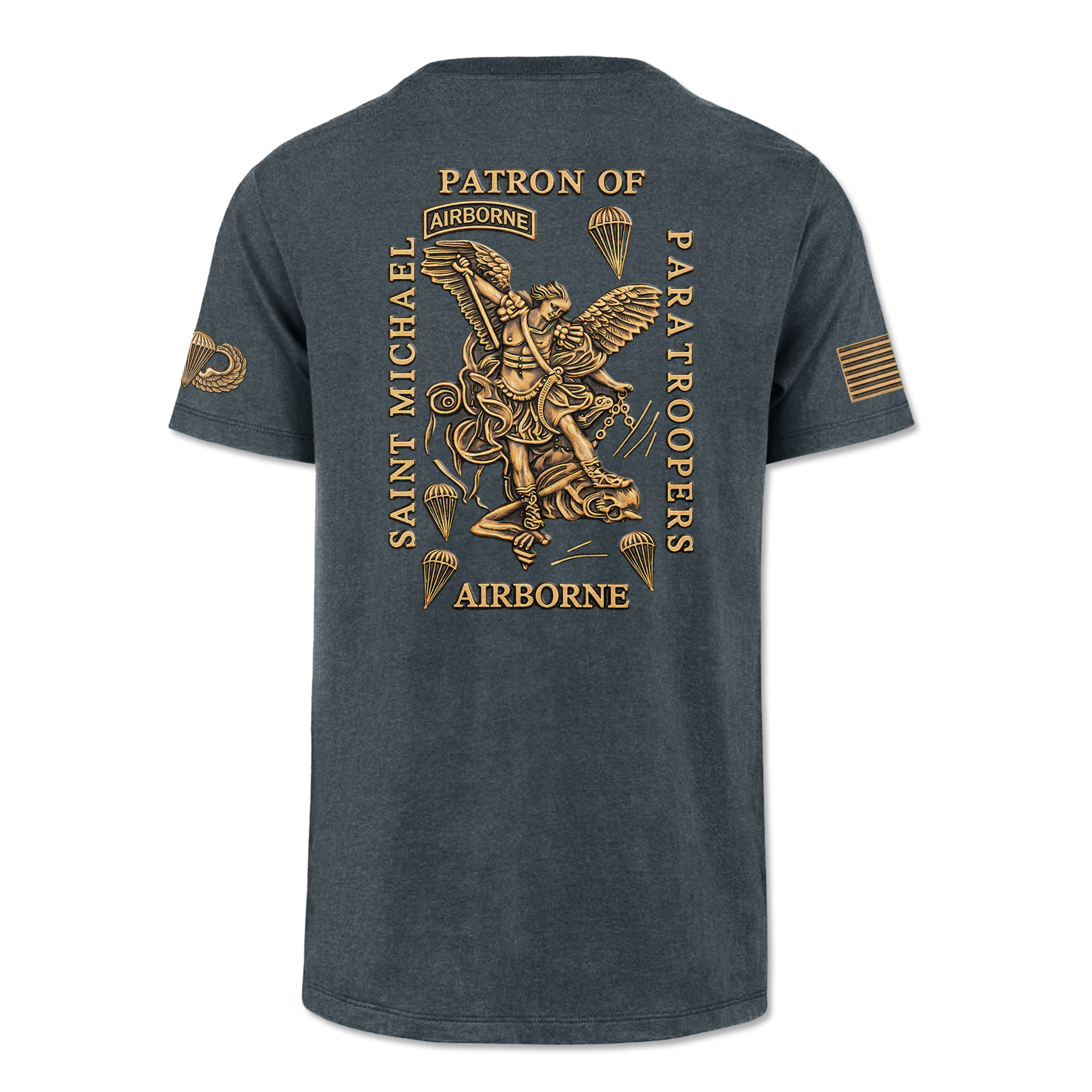 Saint Michael Patron Of Paratroopers Classic Tee