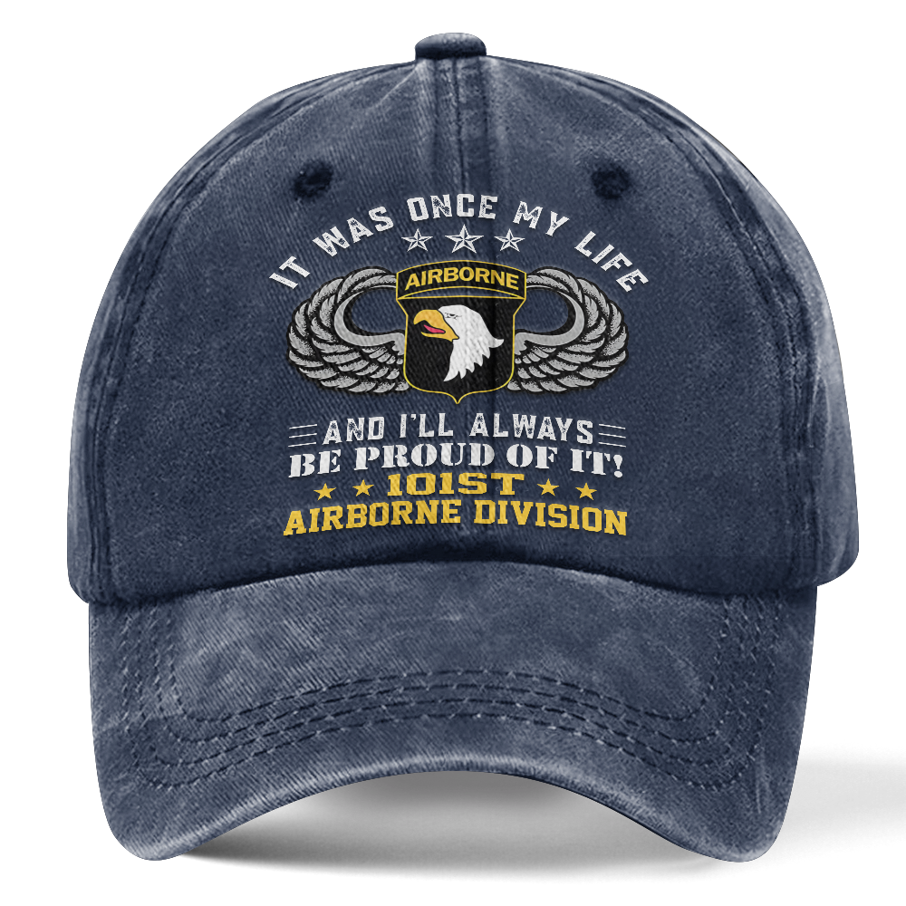 Airborne Screaming Eagles Washed Cap