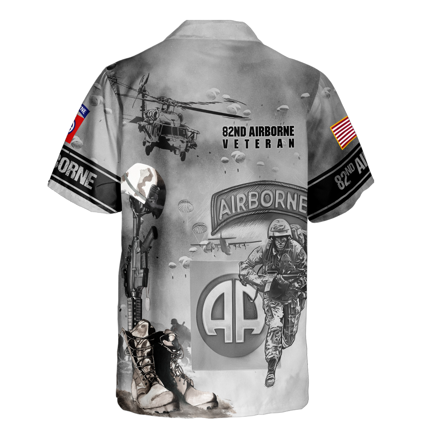 Airborne 82nd Cuban Shirt