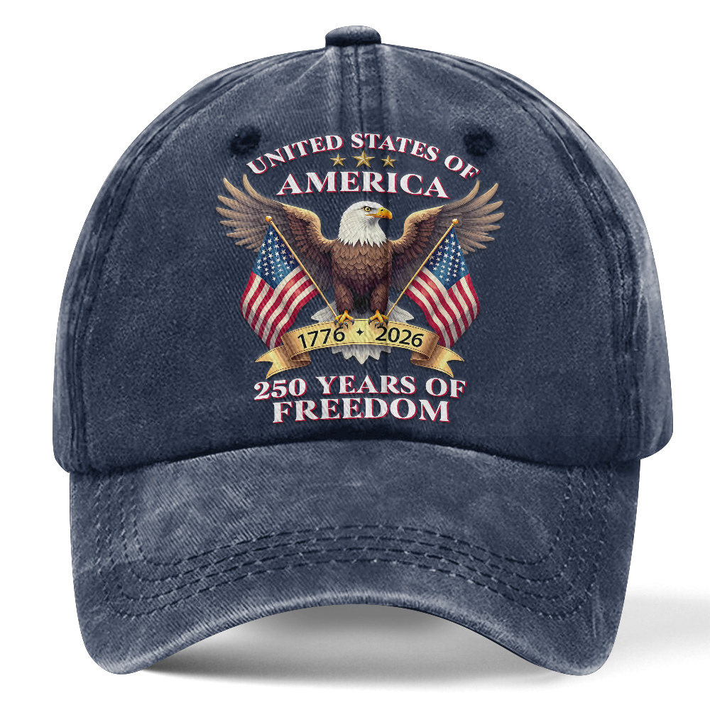 America 250th Anniversary Washed Cap