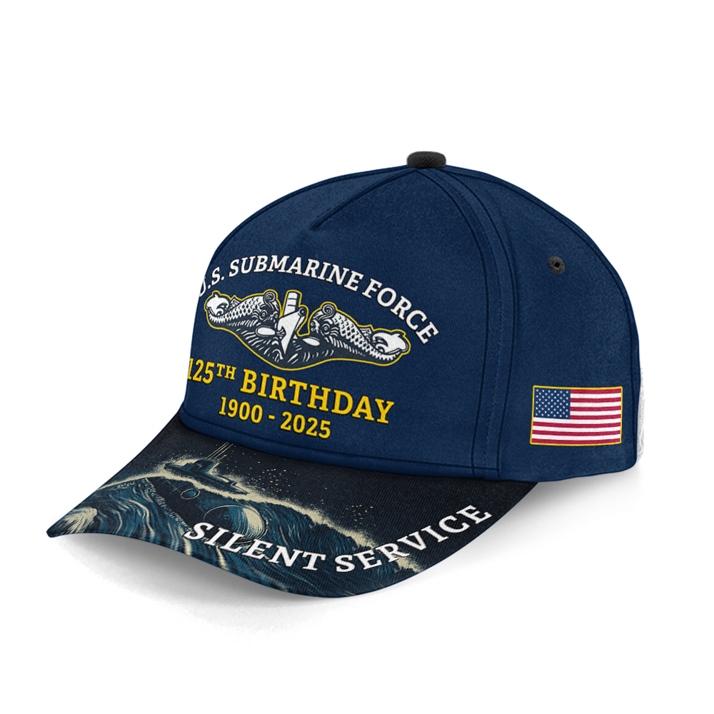 Navy Submarine 125th Birthday Classic Cap