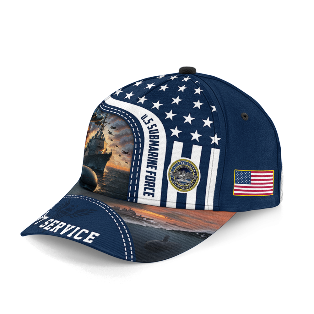 Navy Submarine Silent Service Classic Cap