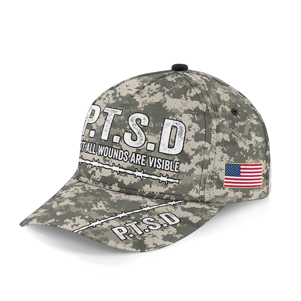 PTSD Not All Wounds Are Visible Classic Cap