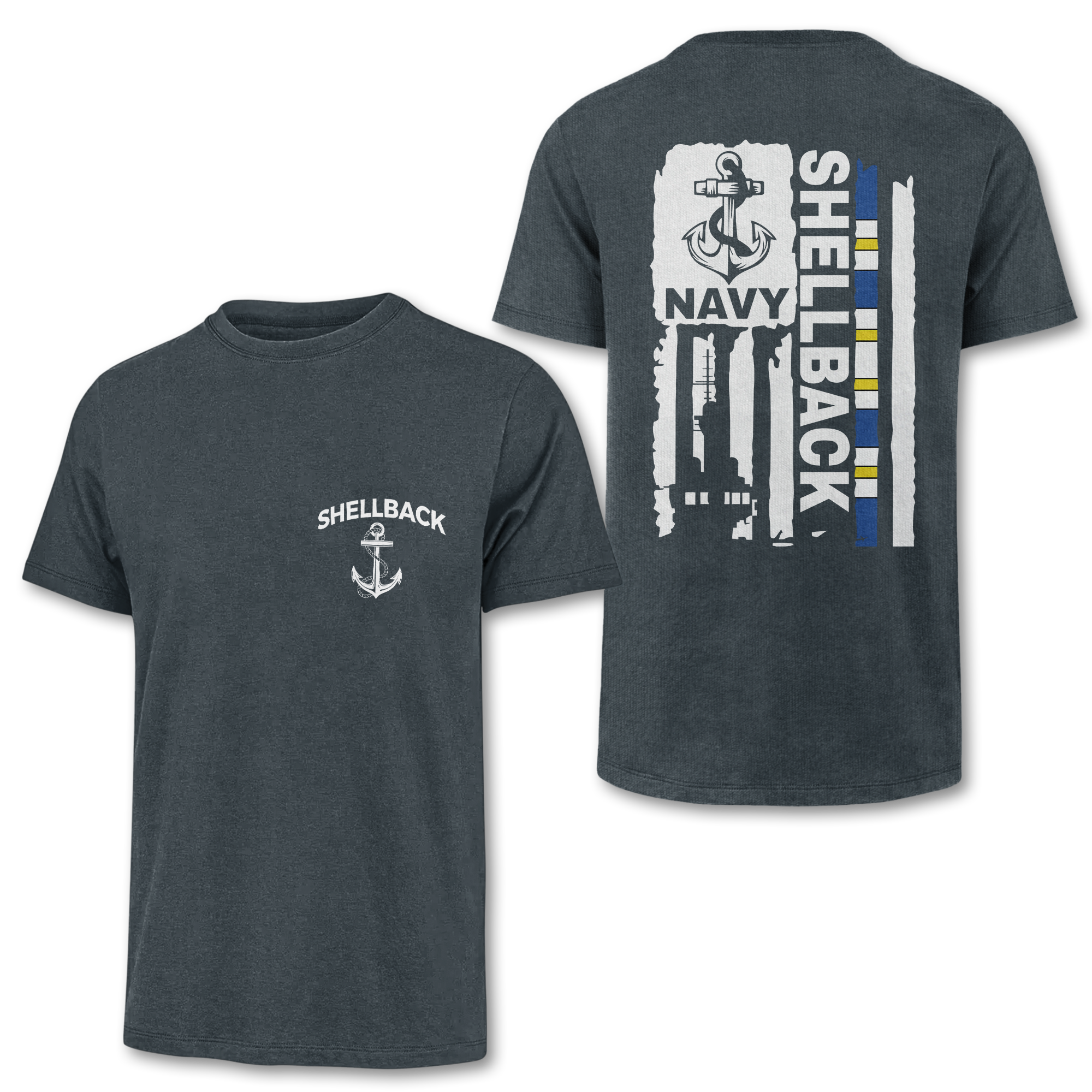 Shellback Ancient Order Of The Deep Double Side Classic T-shirt