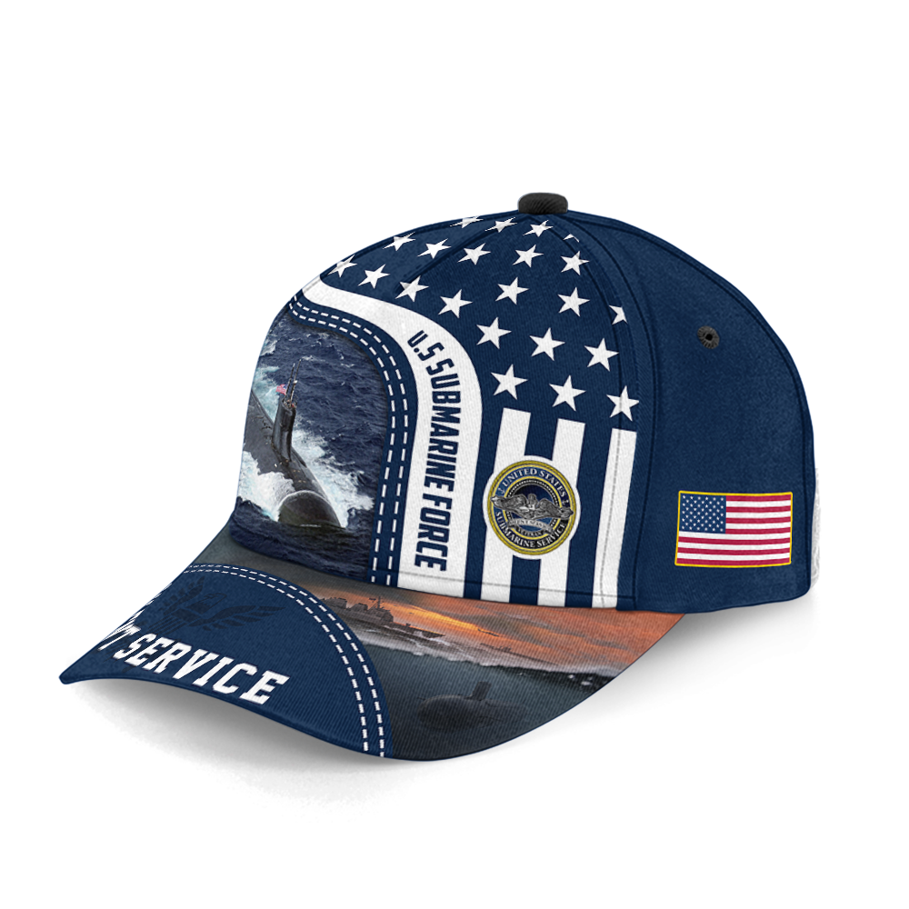 Navy Submarine Silent Service Classic Cap