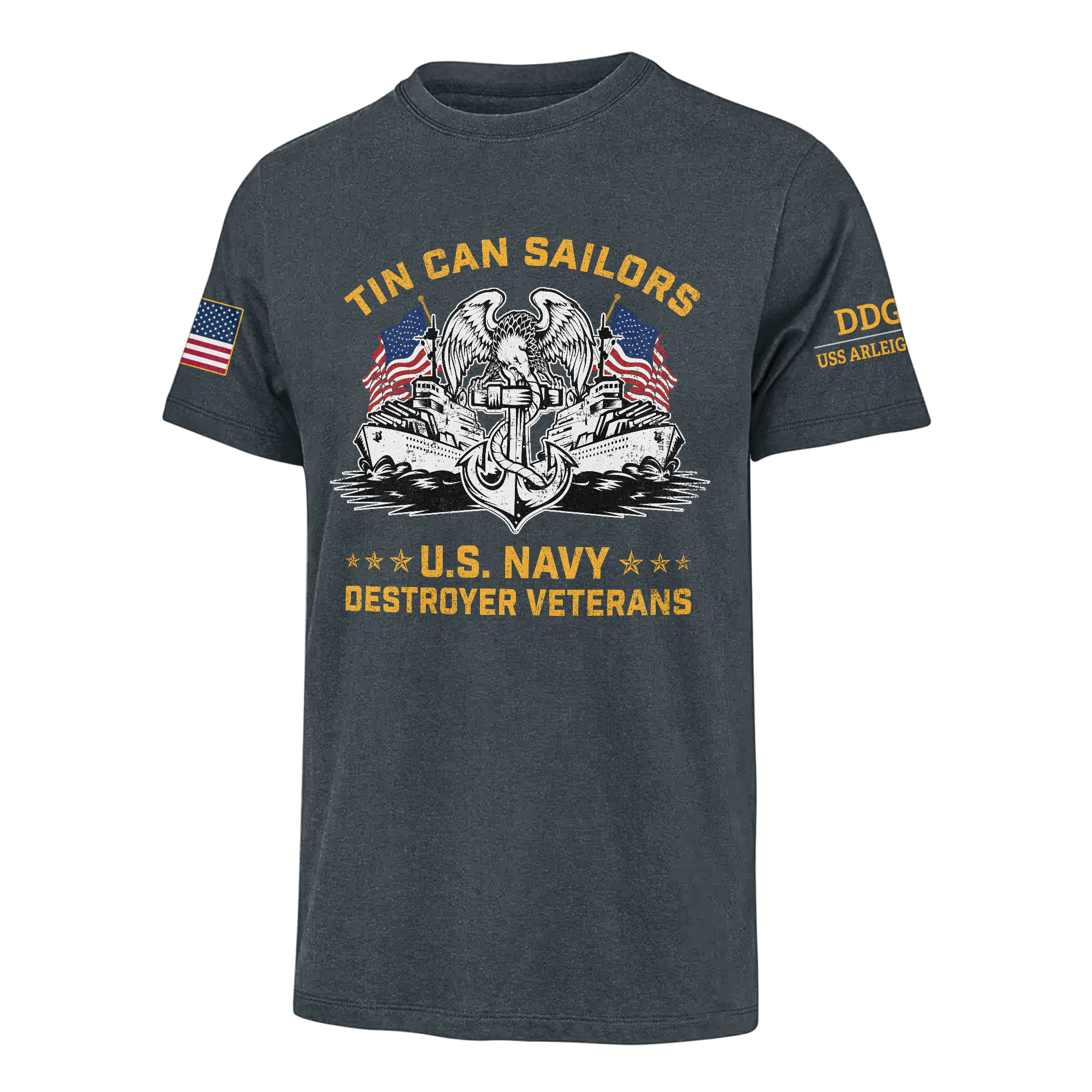 Personalizable Tin Can Sailors Classic T-shirt
