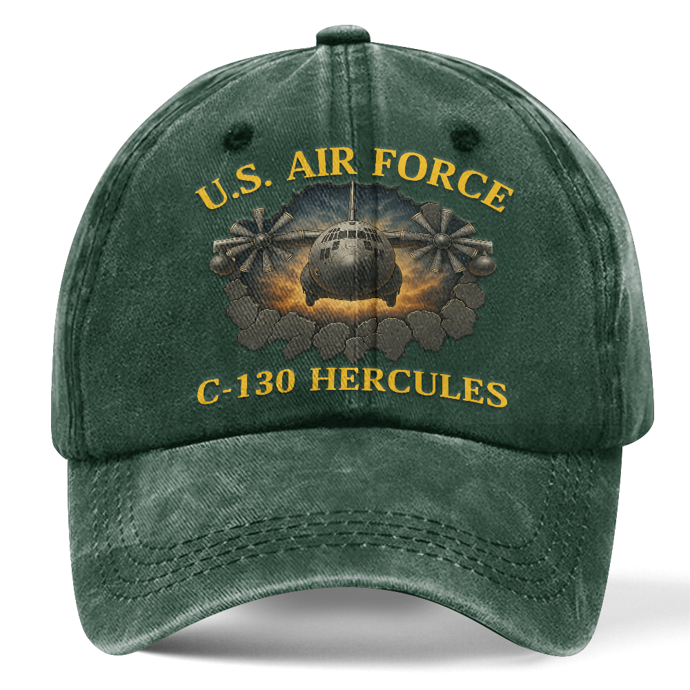 Personalizable Air Force Washed Cap