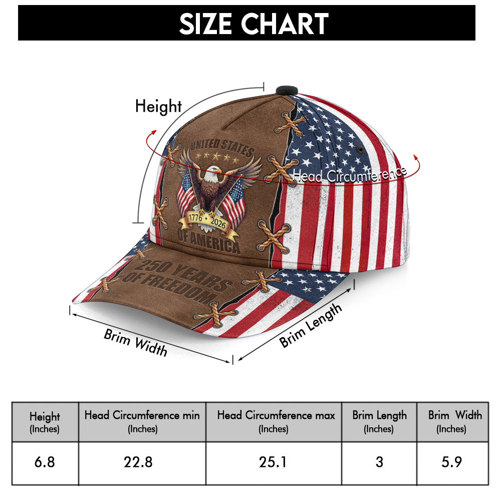 America 250th Anniversary Classic Cap
