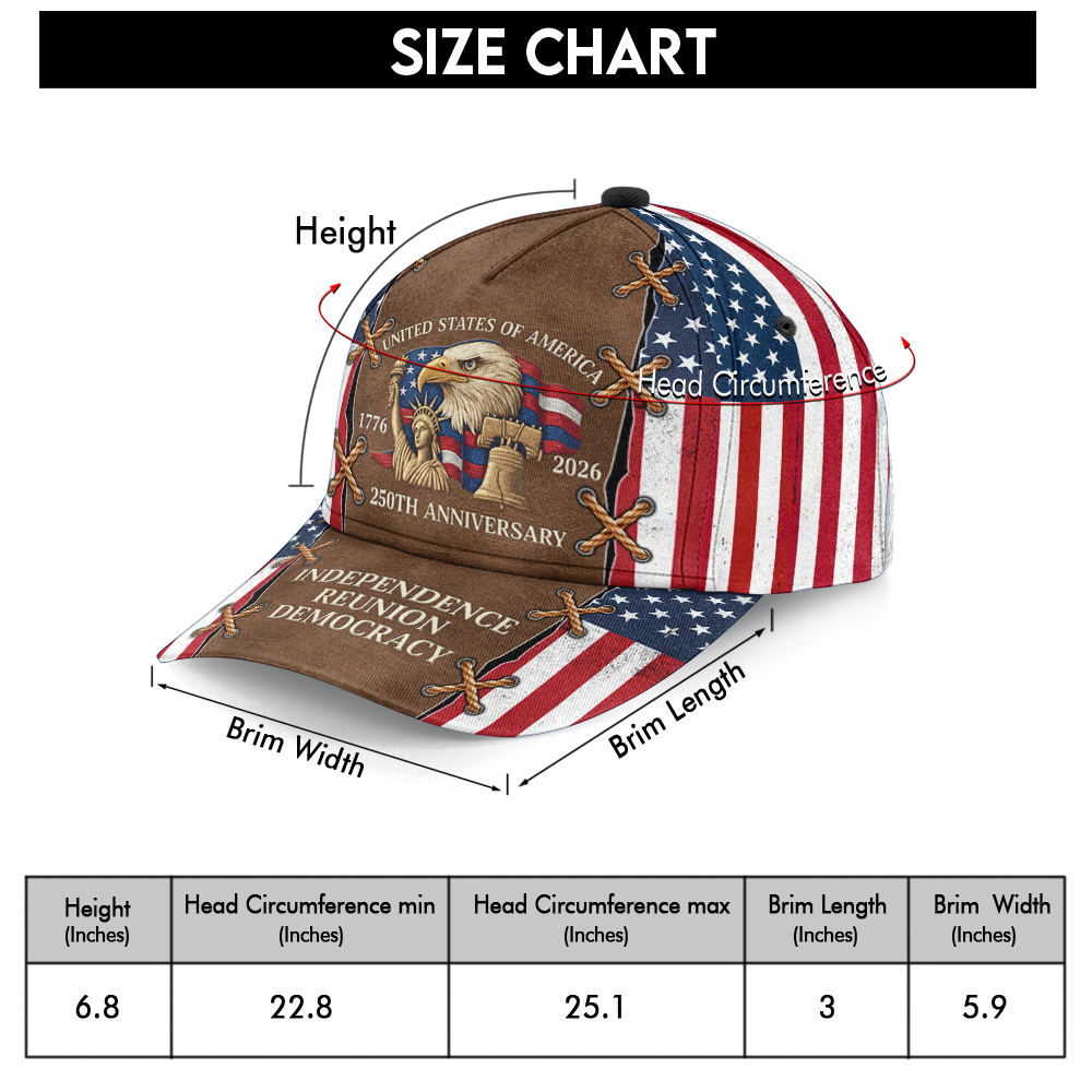 America 250th Anniversary Classic Cap