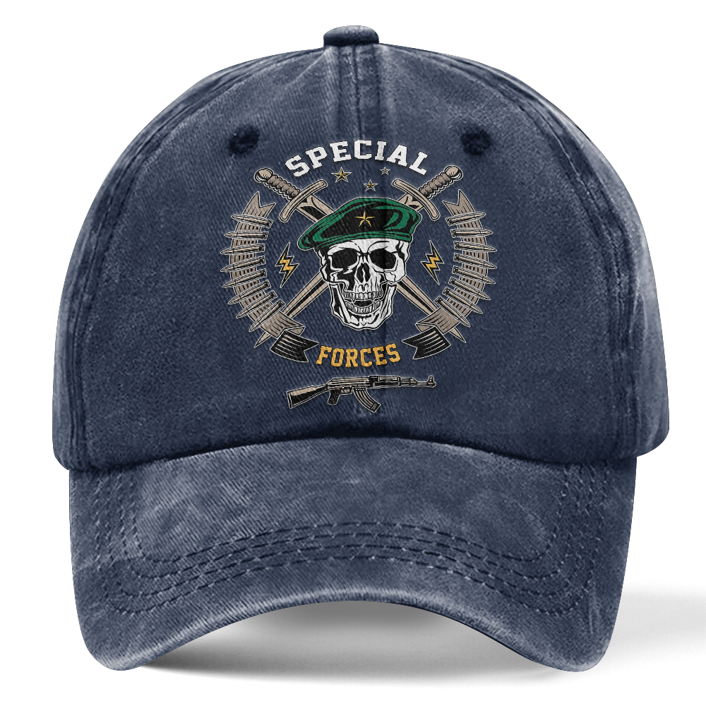 Personalizable Special Forces Washed Cap