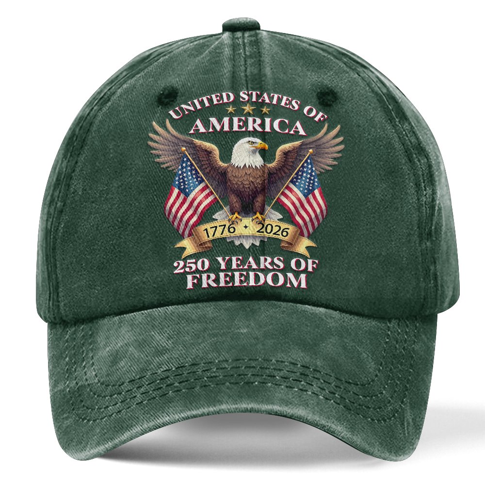 America 250th Anniversary Washed Cap