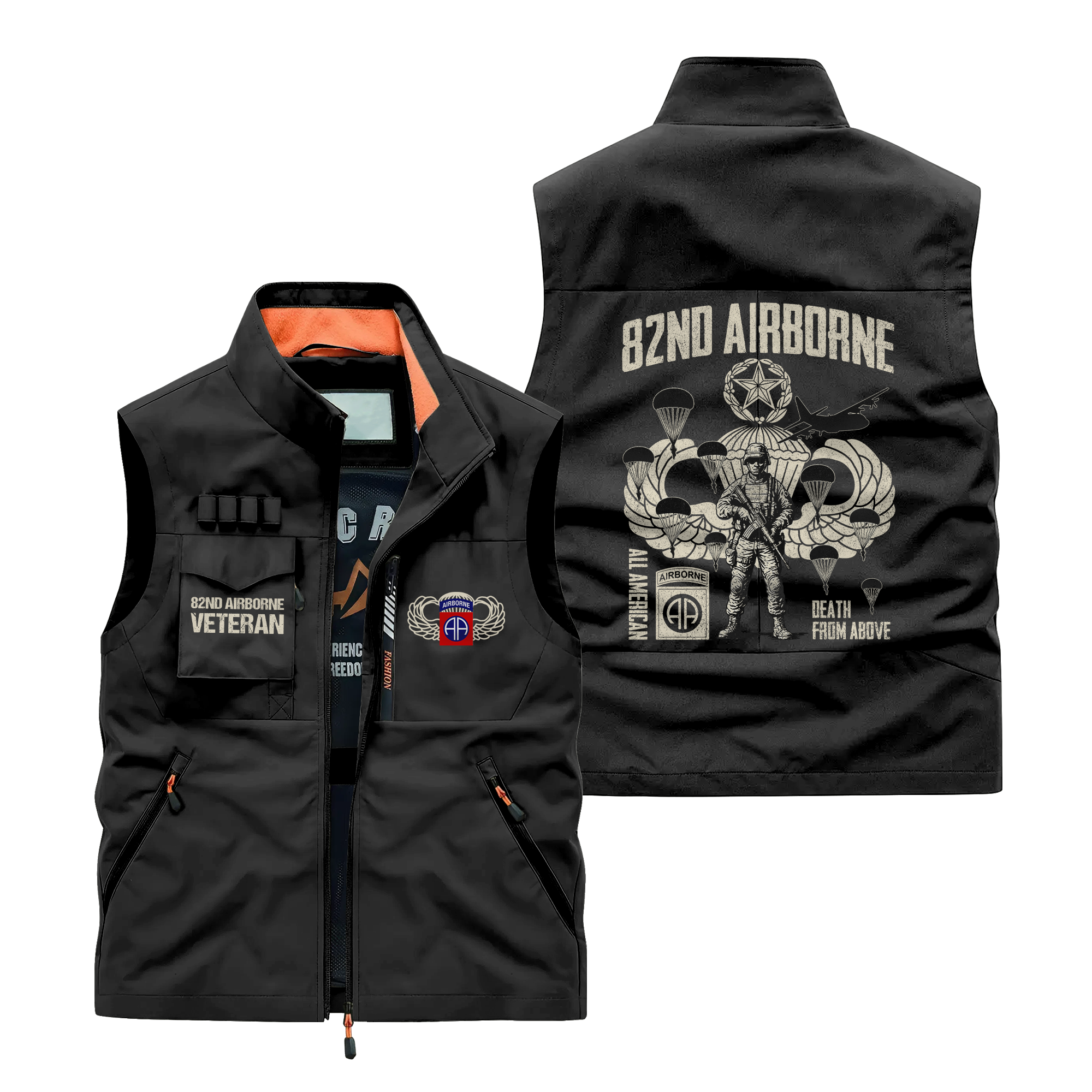 82nd Airborne Death From Above Pocket Vest