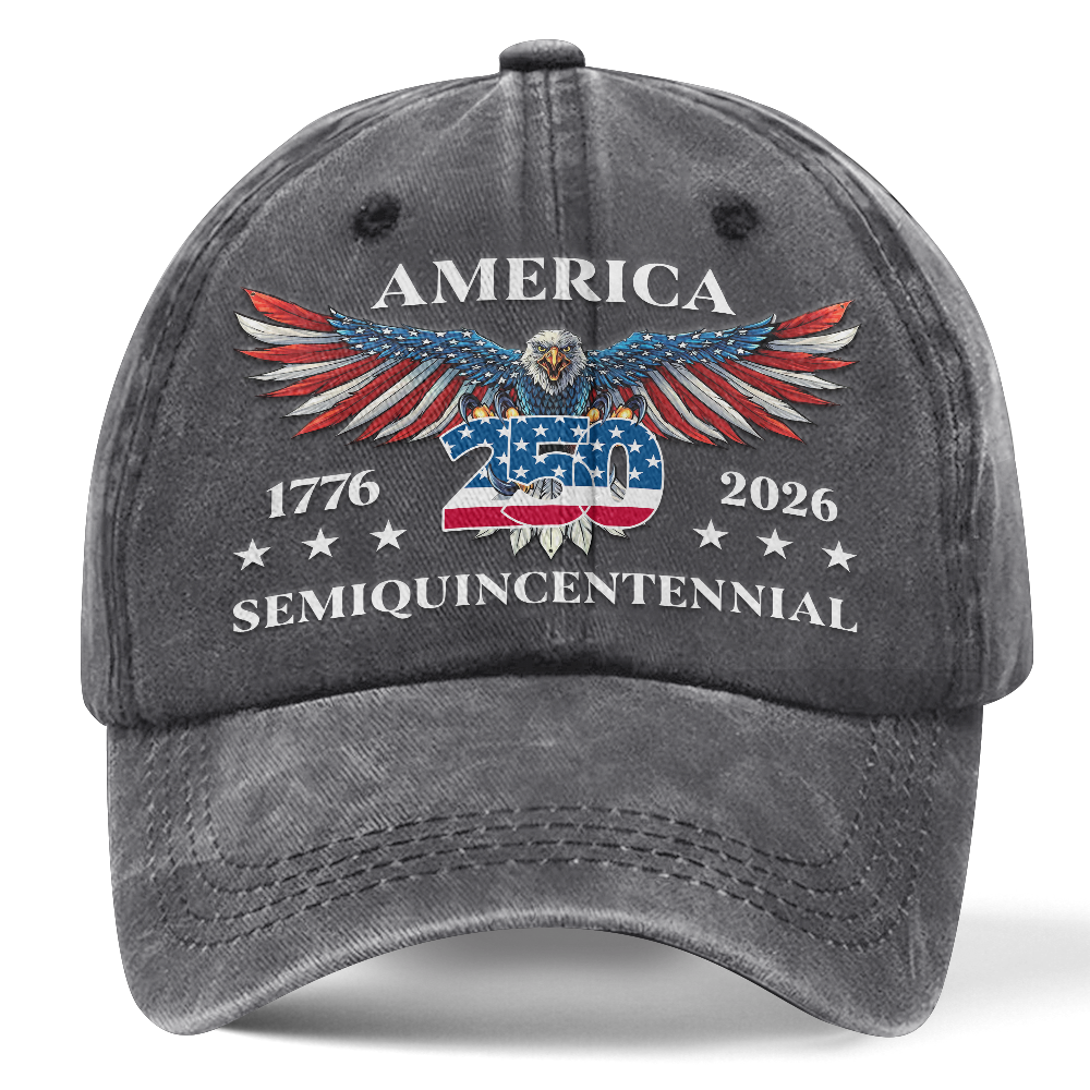 America 250th Anniversary Washed Cap