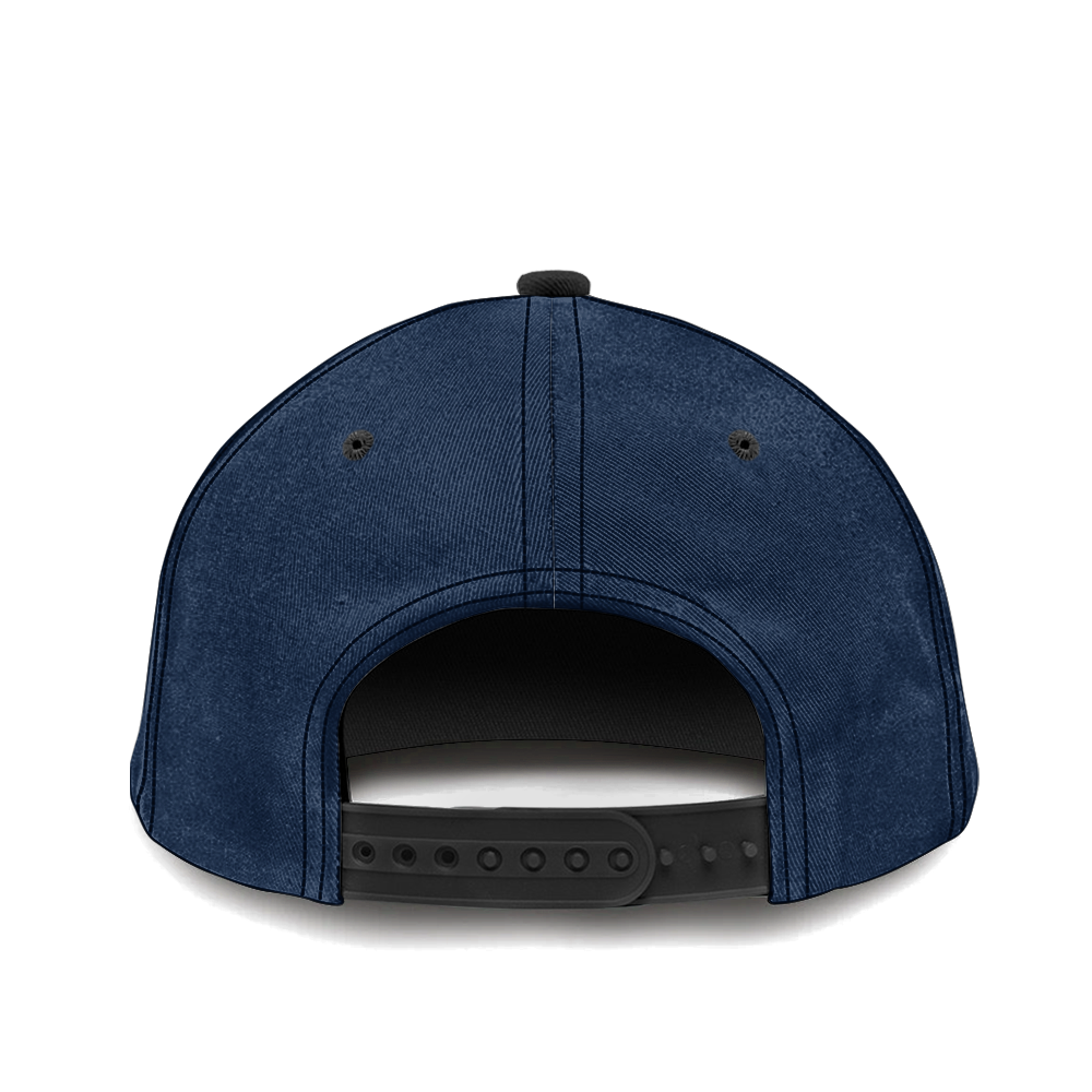 Personalizable Navy 250th Anniversary Classic Cap