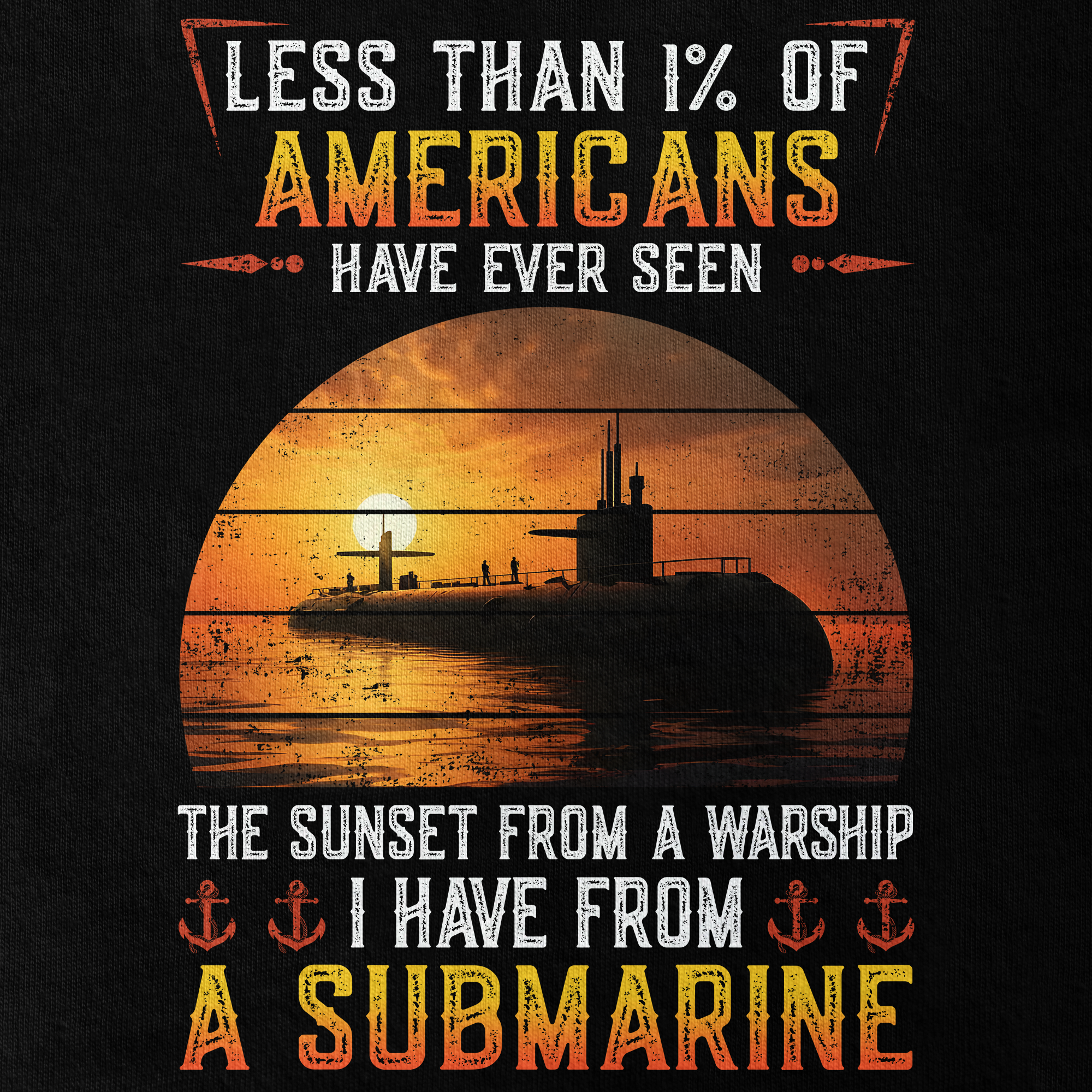 Navy Submarine Classic T-shirt