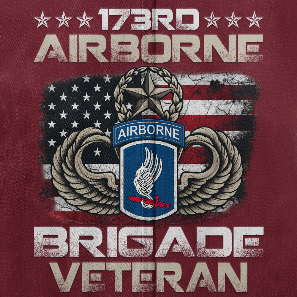 Personalizable 173rd Airborne Brigade Washed Cap