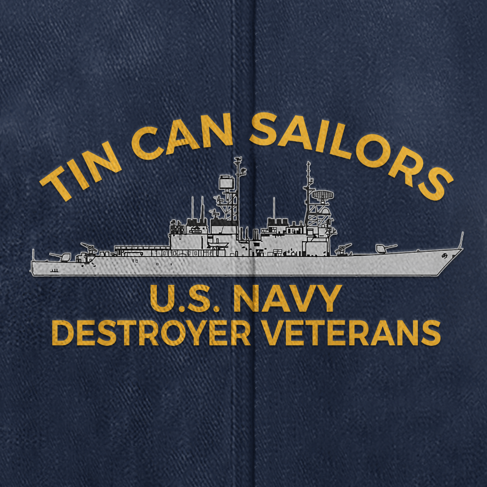 Personalizable Tin Can Sailors Washed Cap