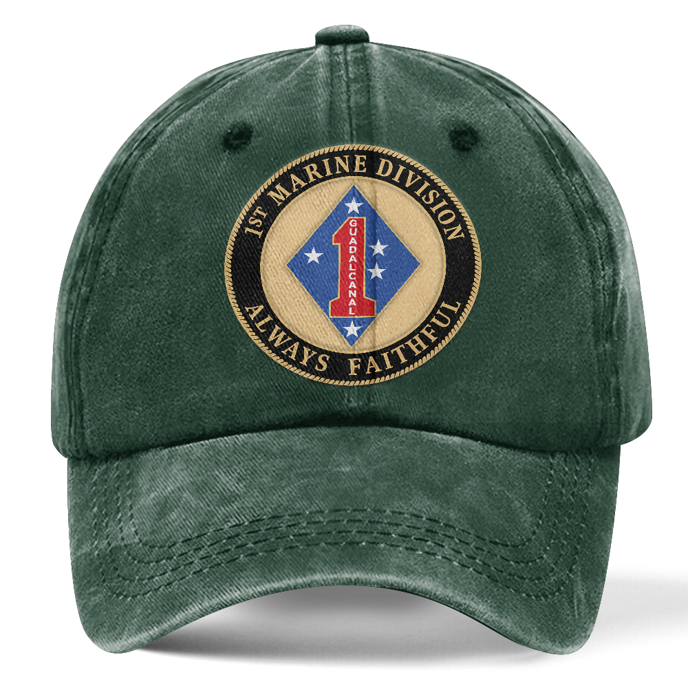 Personalizable Always Faithful Washed Cap