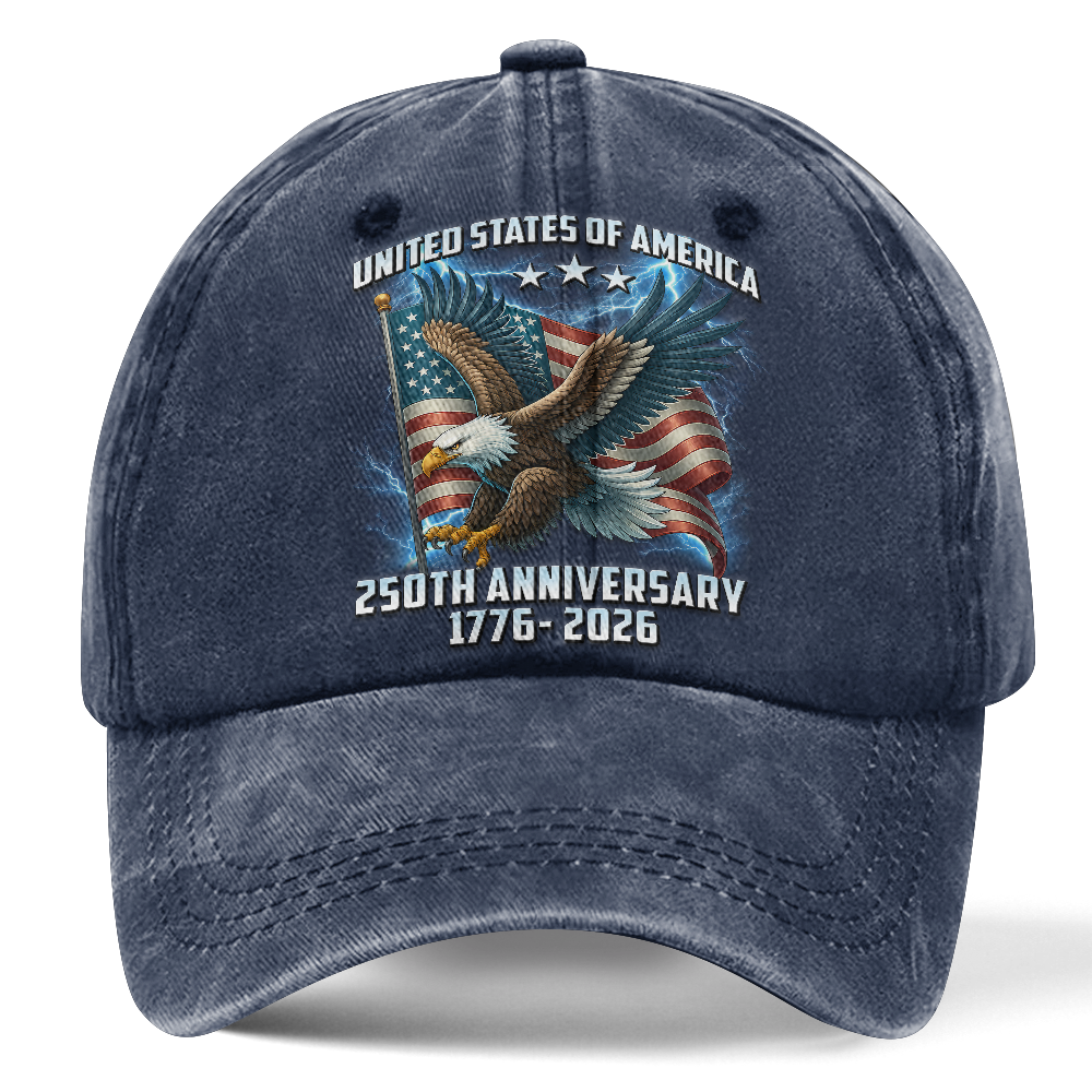 America 250th Anniversary Washed Cap