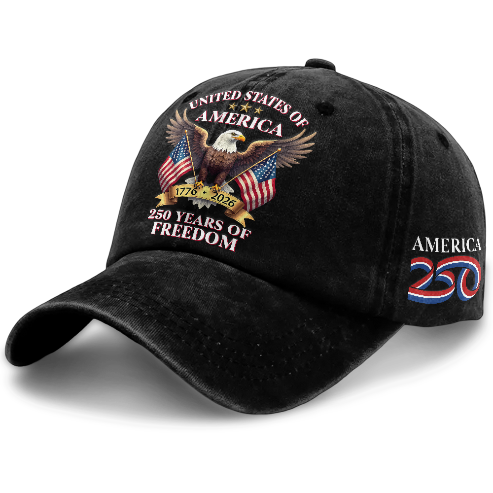 America 250th Anniversary Washed Cap