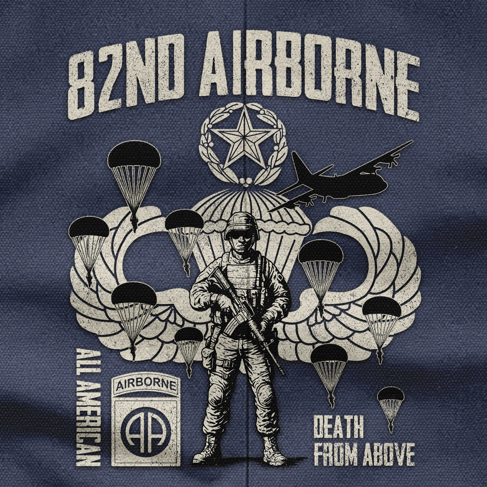82nd Airborne Death From Above Pocket Vest