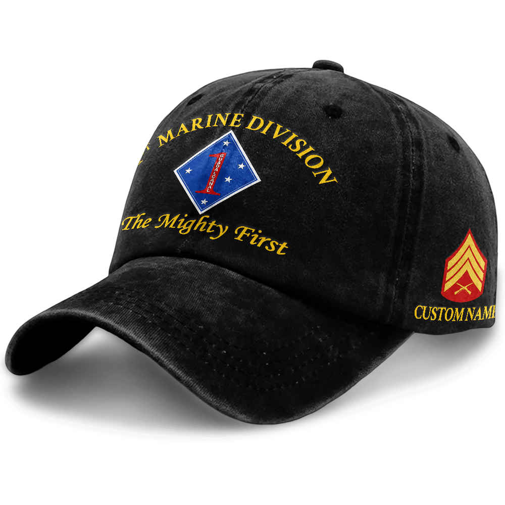 Personalizable The Mighty First Washed Cap