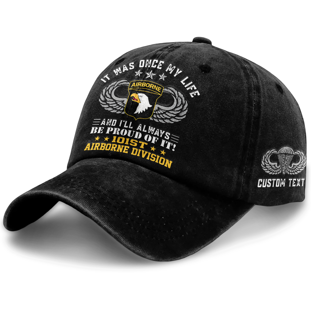 Airborne Screaming Eagles Washed Cap