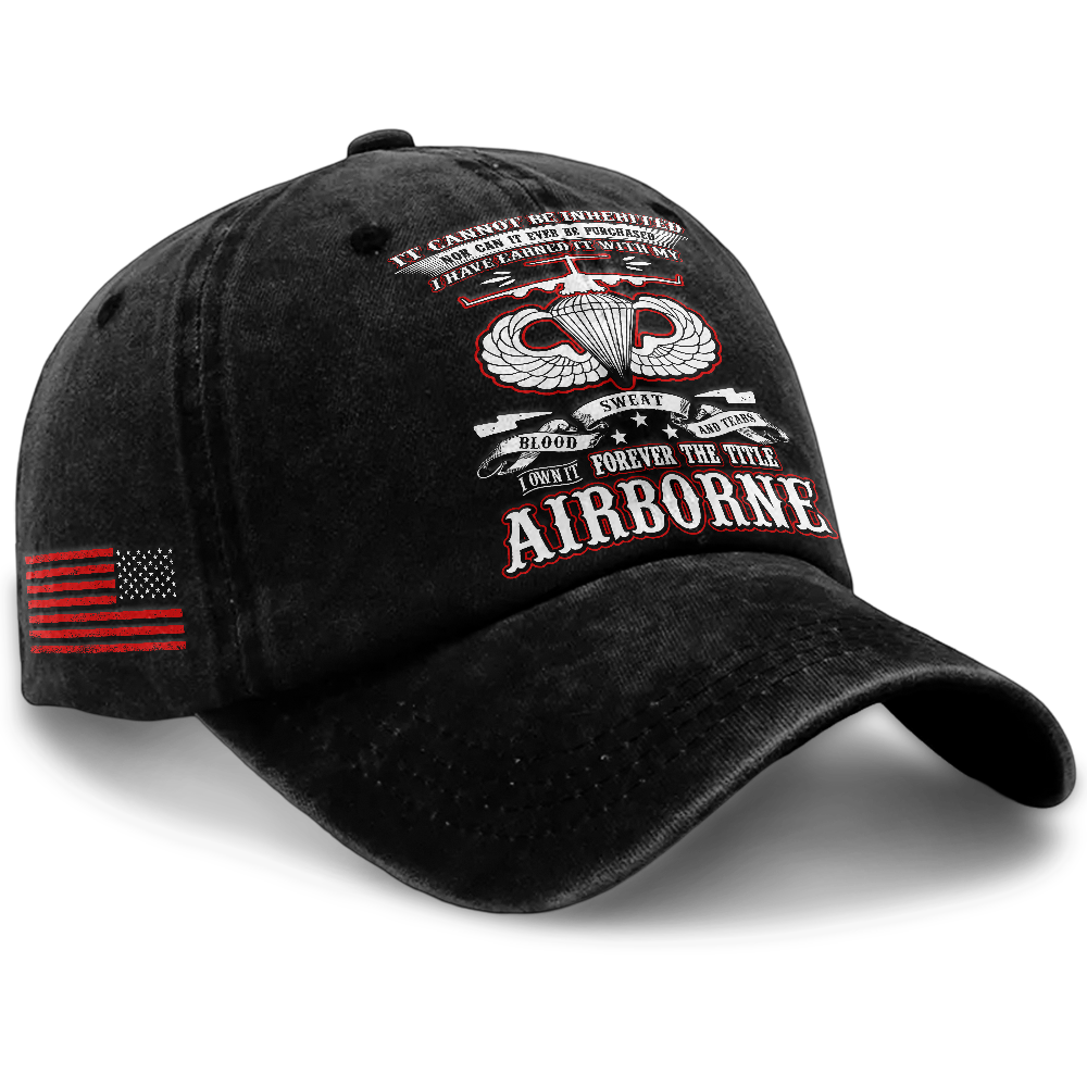 Airborne I Own Forever The Title Washed Cap