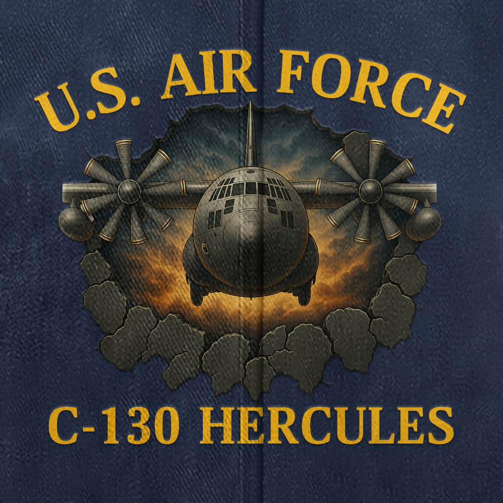 Personalizable Air Force Washed Cap