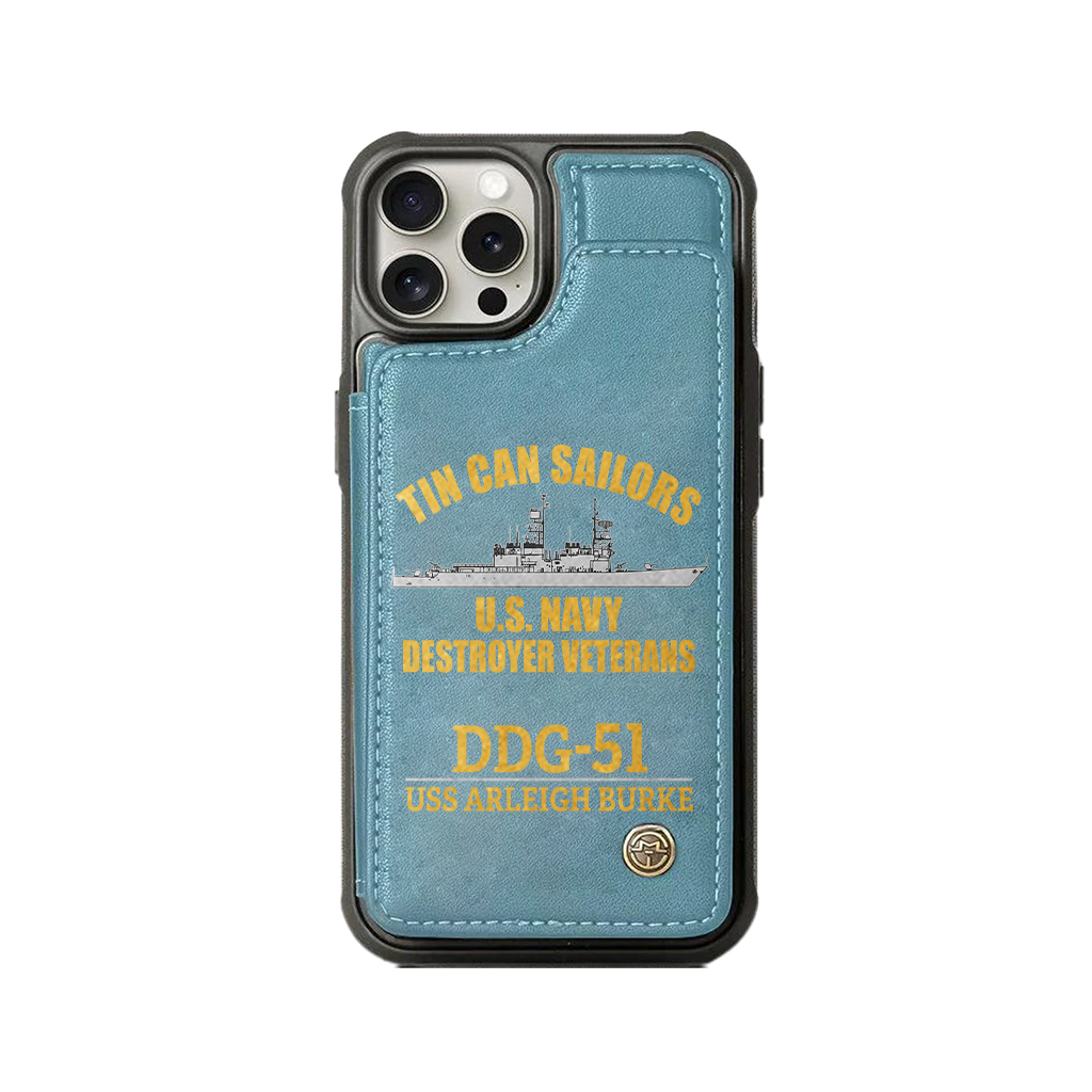 Personalizable Tin Can Sailors Wallet Phone Case