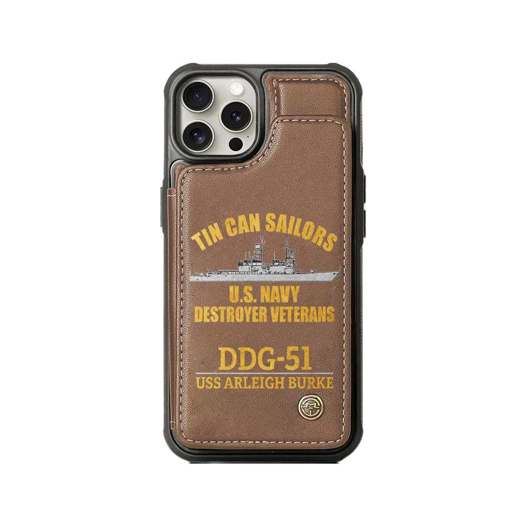 Personalizable Tin Can Sailors Wallet Phone Case