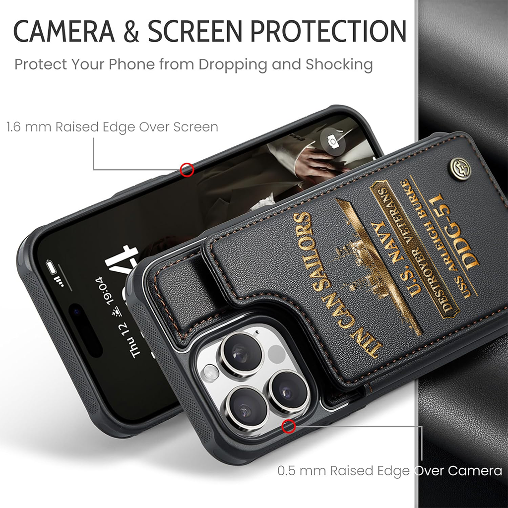 Personalizable Tin Can Sailors Wallet Phone Case