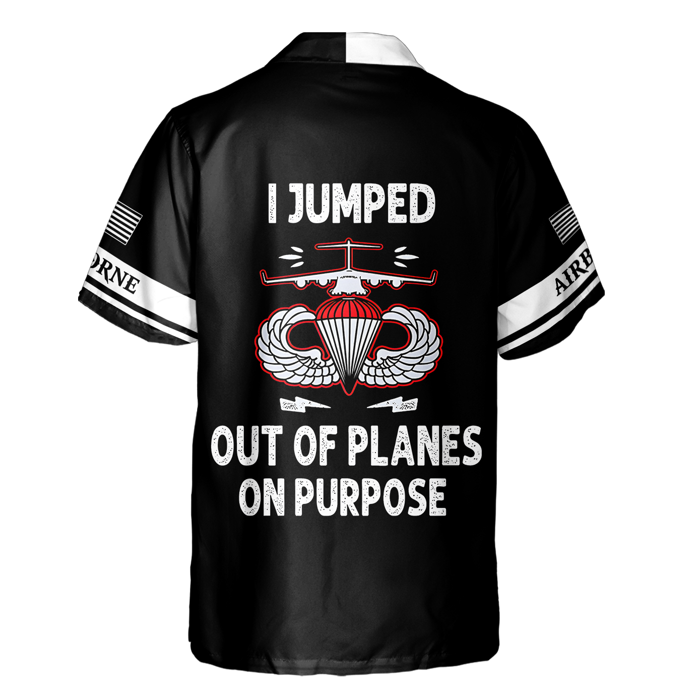 I Jumped Out Of Planes On Purpose Cuban Shirt