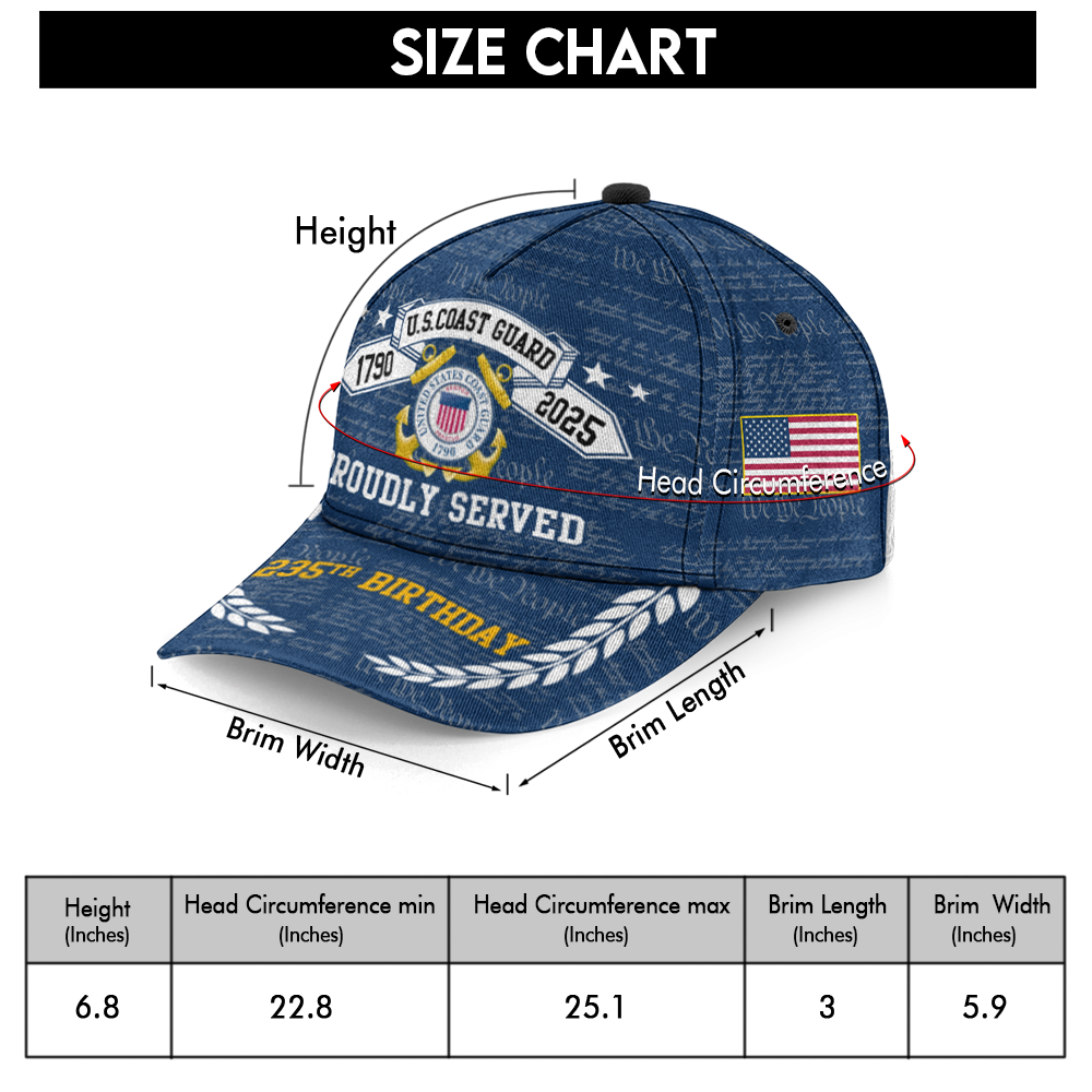 Coast Guard 235th Birthday Classic Cap