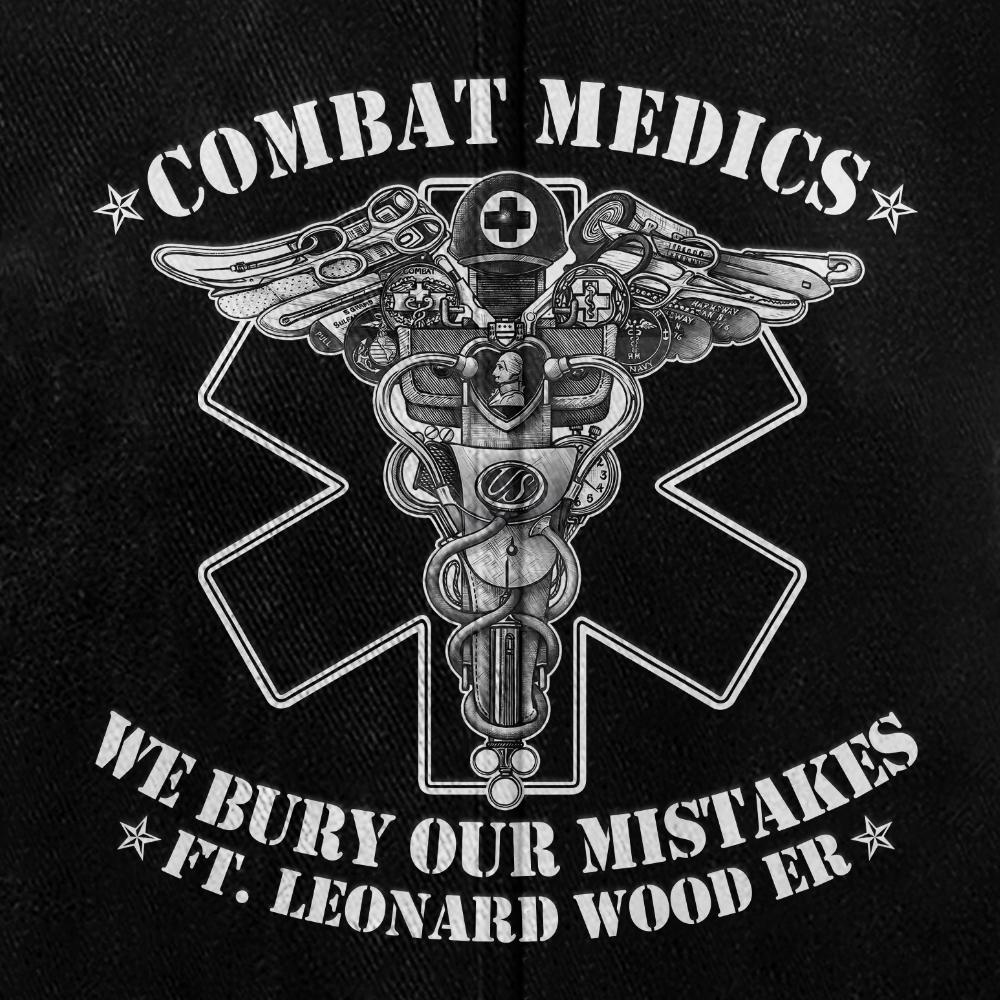 Personalizable Combat Medic Washed Cap