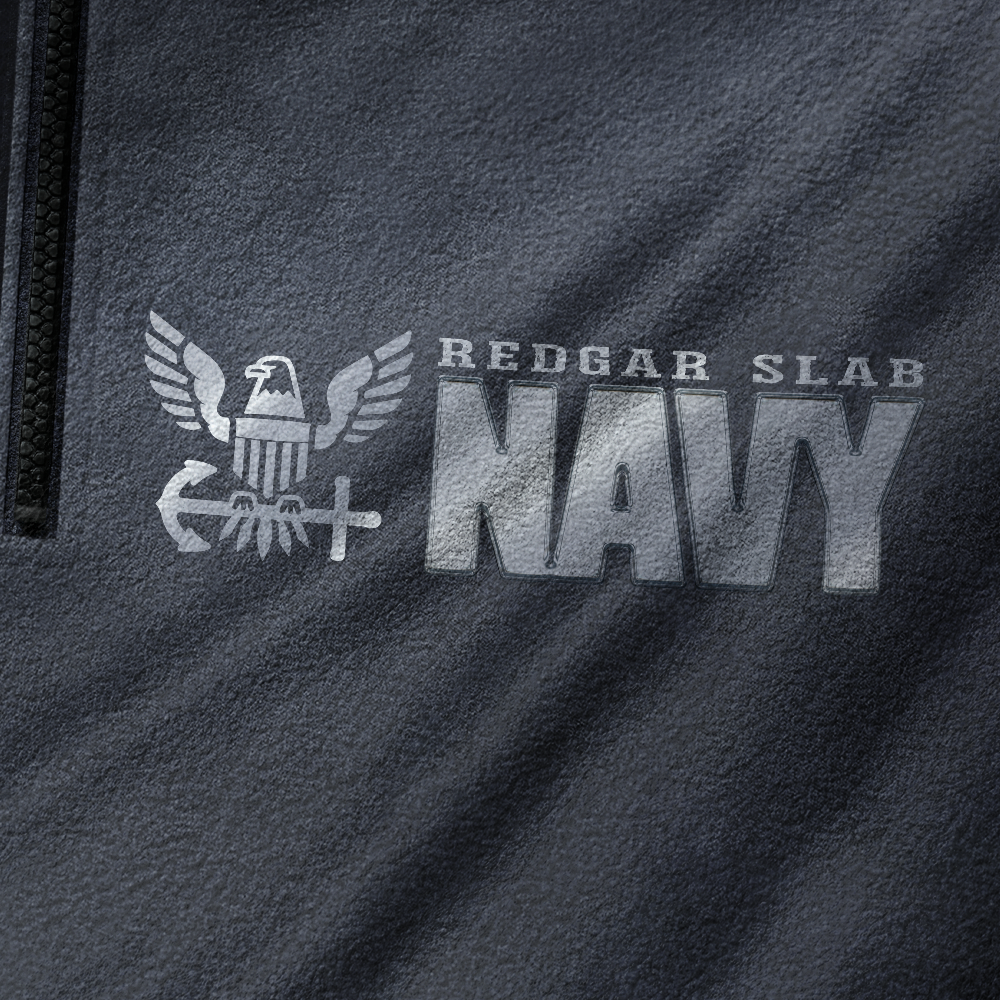 Navy 250th Anniversary Half-Zip Raglan Sweatshirt