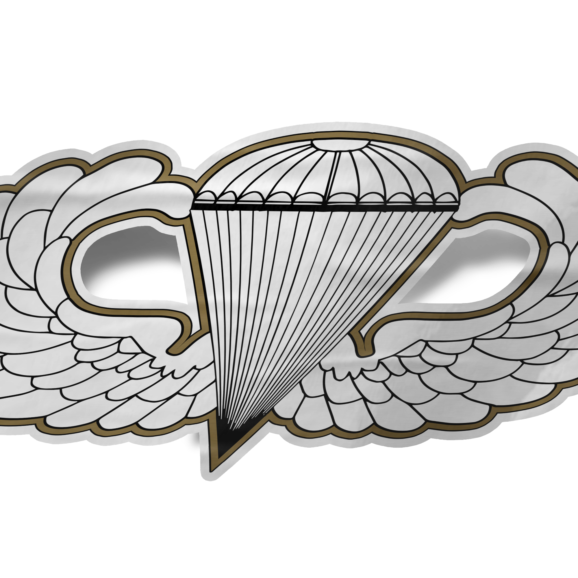 Airborne Sticker