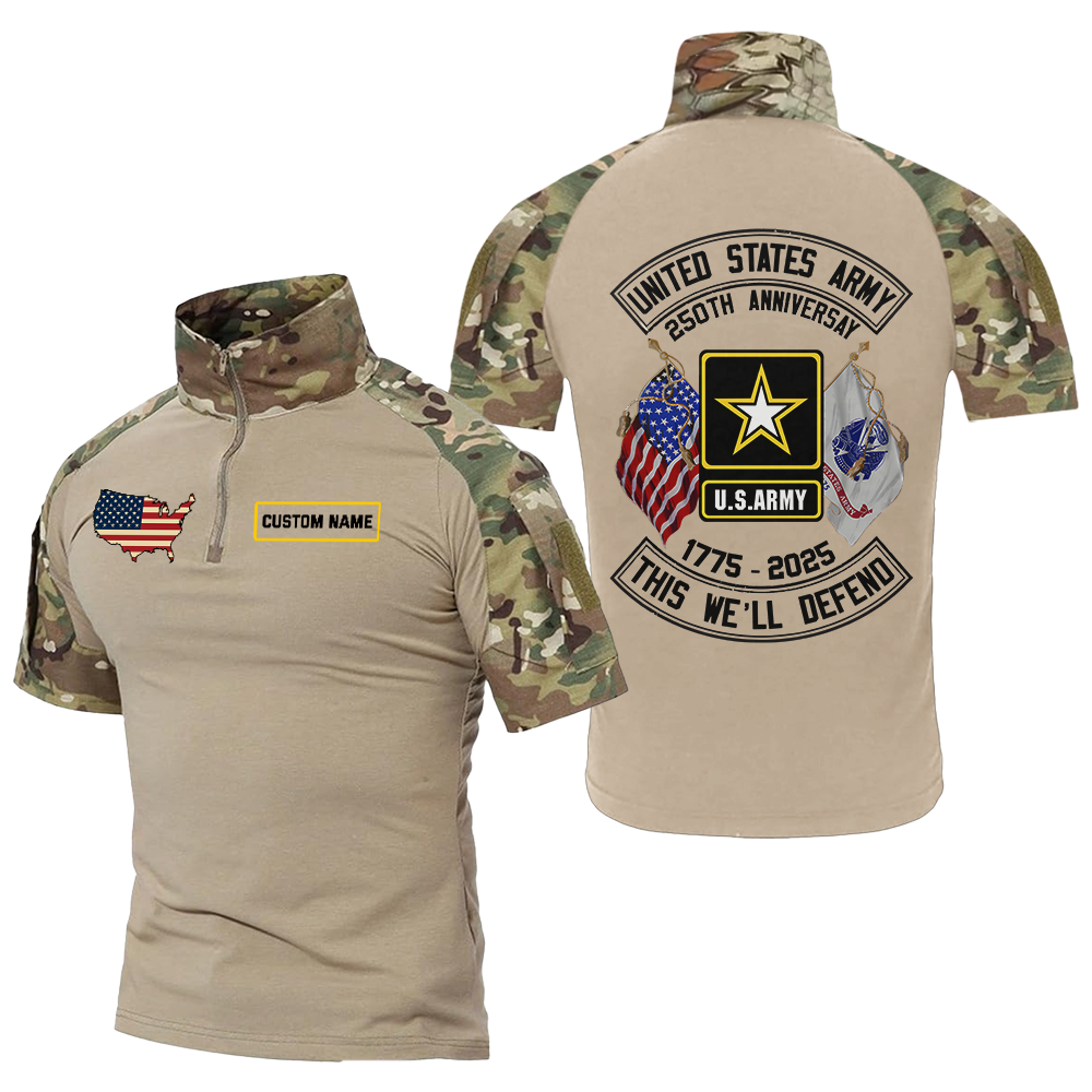 Army 250th Anniversary Tactical Polo Shirt