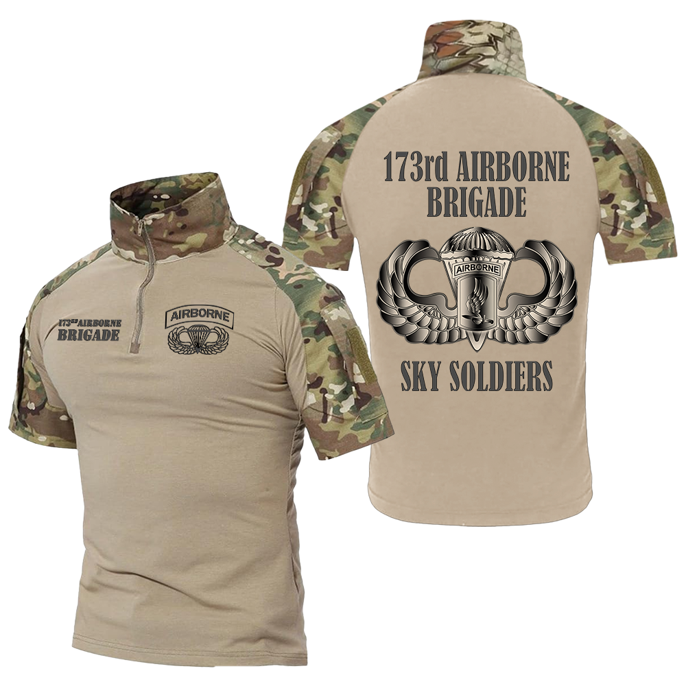 173rd Airborne Brigade Sky Soldiers Tactical Polo Shirt