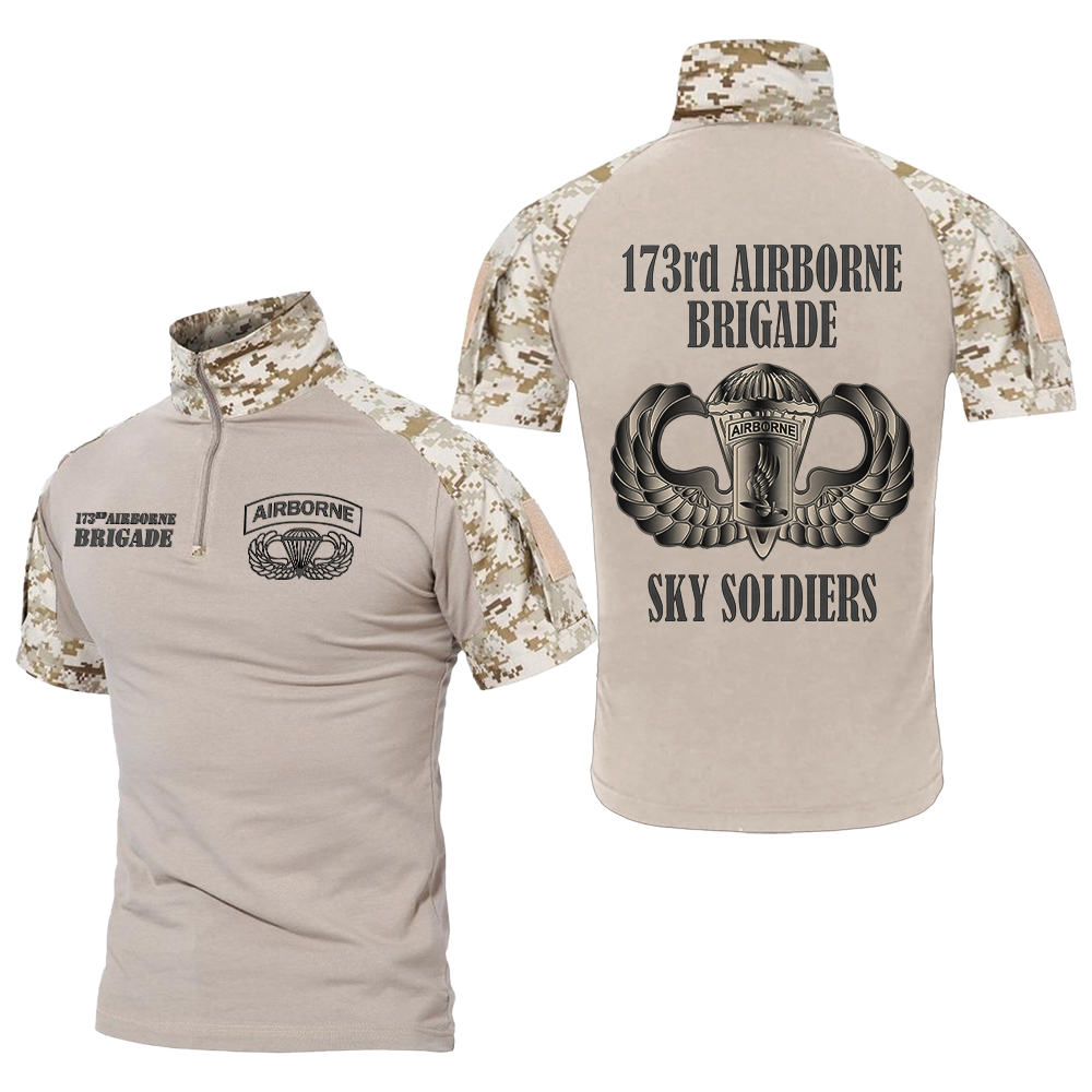 173rd Airborne Brigade Sky Soldiers Tactical Polo Shirt