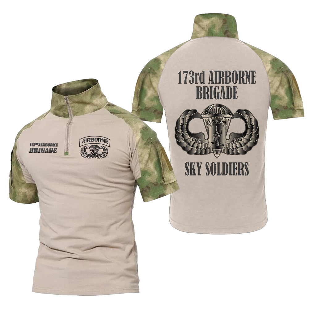 173rd Airborne Brigade Sky Soldiers Tactical Polo Shirt