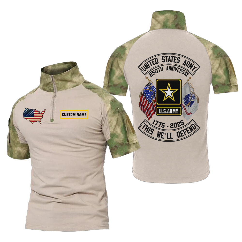 Army 250th Anniversary Tactical Polo Shirt